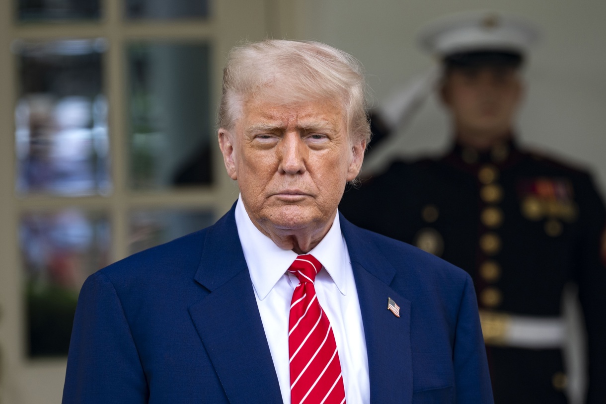 El mandatario estadounidense, Donald Trump. (Fotografía de archivo de Bonnie Cash de la agencia EFE)