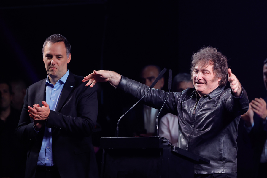 Foto de archivo de EFE del presidente de Argentina, Javier Milei.