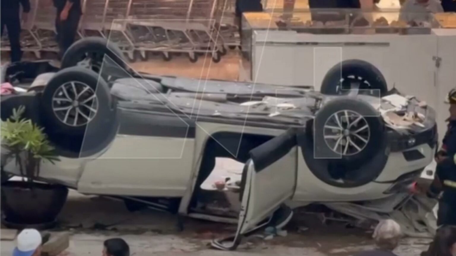 Captura de video informativo de N+.