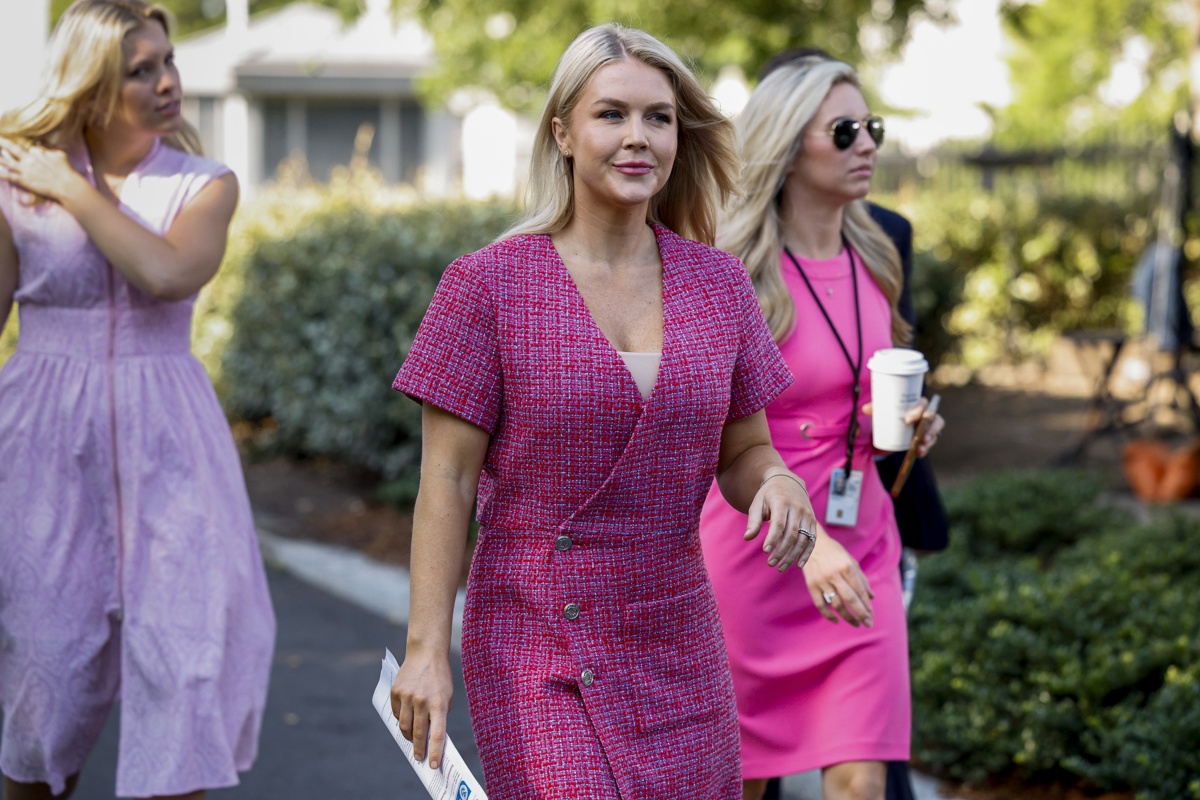 Fotografía de la portavoz de la Casa Blanca, Karoline Leavitt. (Foto de Shawn Thew de la agencia EFE)
