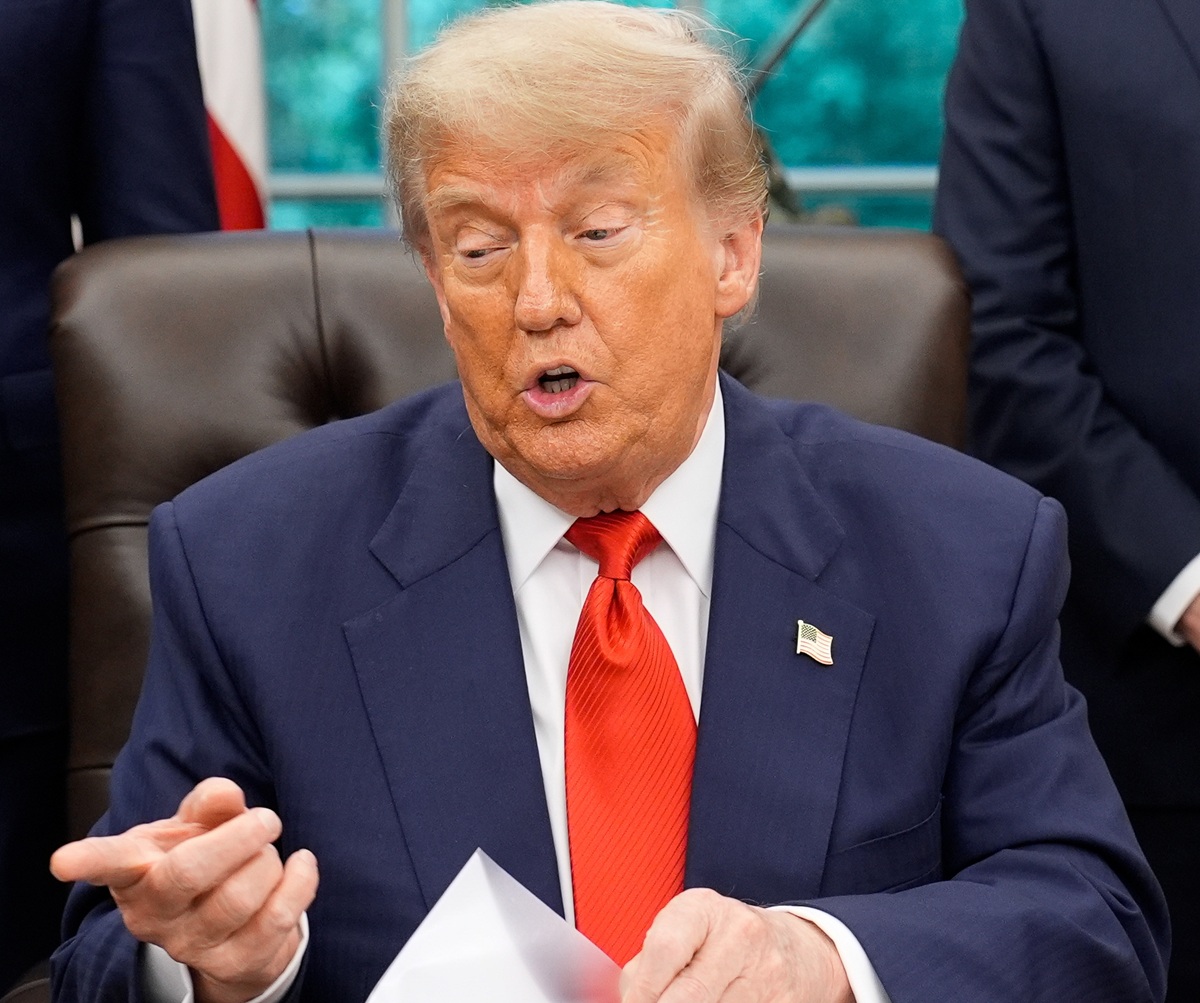 El presidente de Estados Unidos, Donald Trump. (Foto de Yuri Gripas de la agencia EFE)