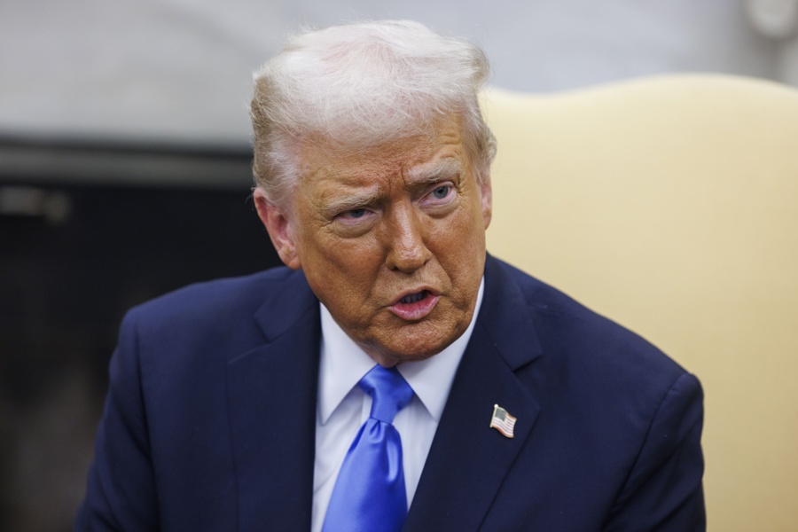 El presidente de Estados Unidos, Donald Trump, en una foto de EFE.