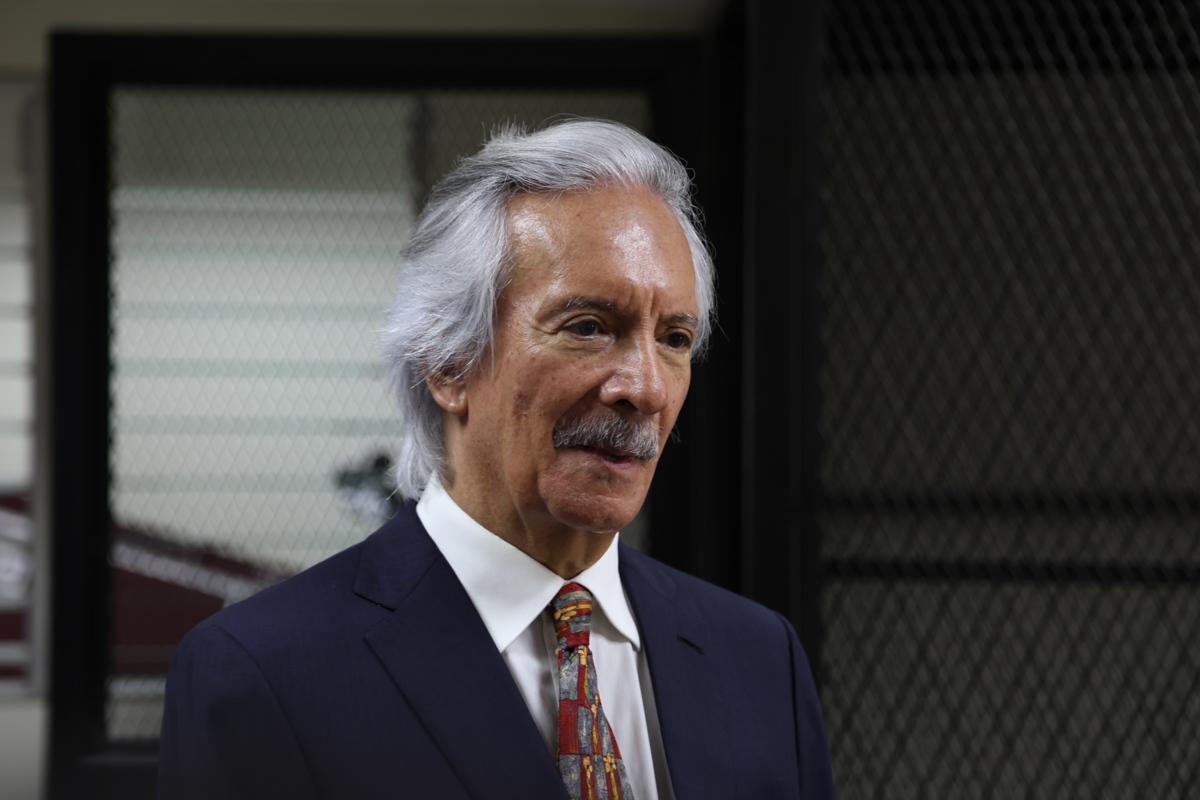 El periodista guatemalteco José Rubén Zamora Marroquín. (Foto de archivo de Mariano Macz de la agencia EFE)