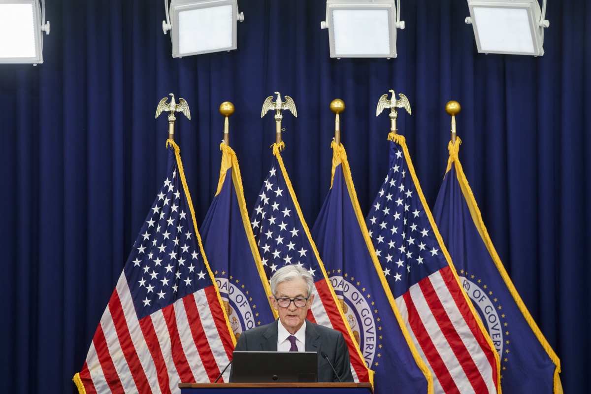 El presidente de la Reserva Federal (Fed) estadounidense, Jerome Powell. (Foto de Will Oliver de la agencia EFE)