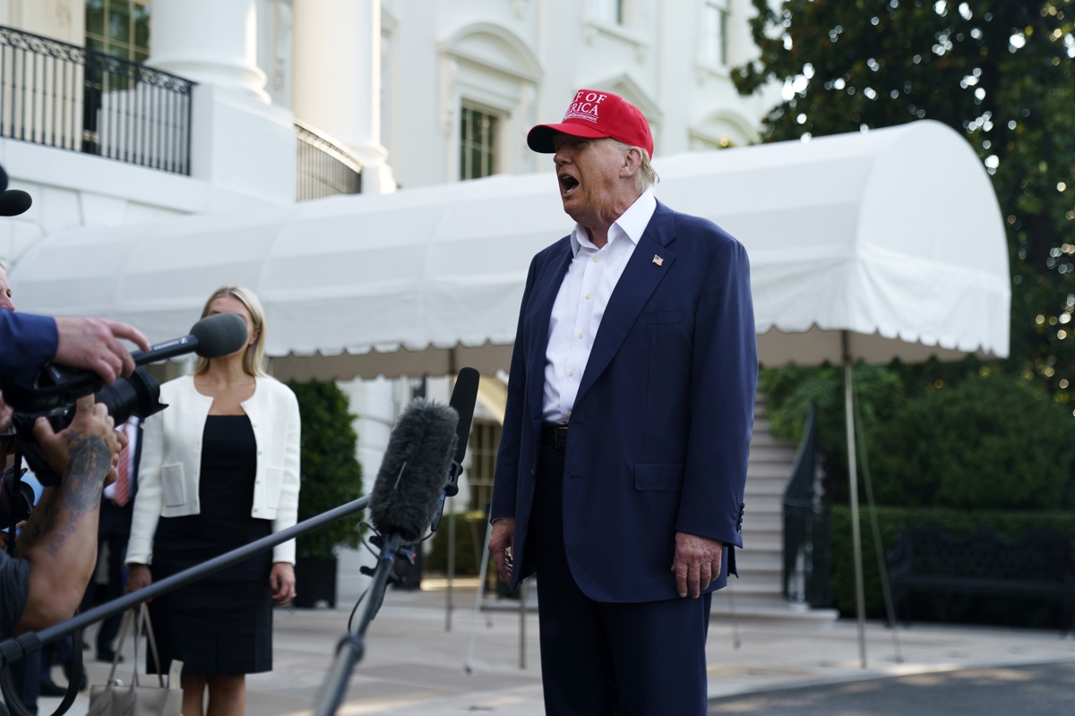 El presidente de Estados Unidos, Donald Trump. (Foto de Will Oliver de la agencia EFE)