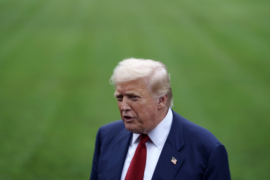 Foto de archivo de EFE del presidente Donald Trump.