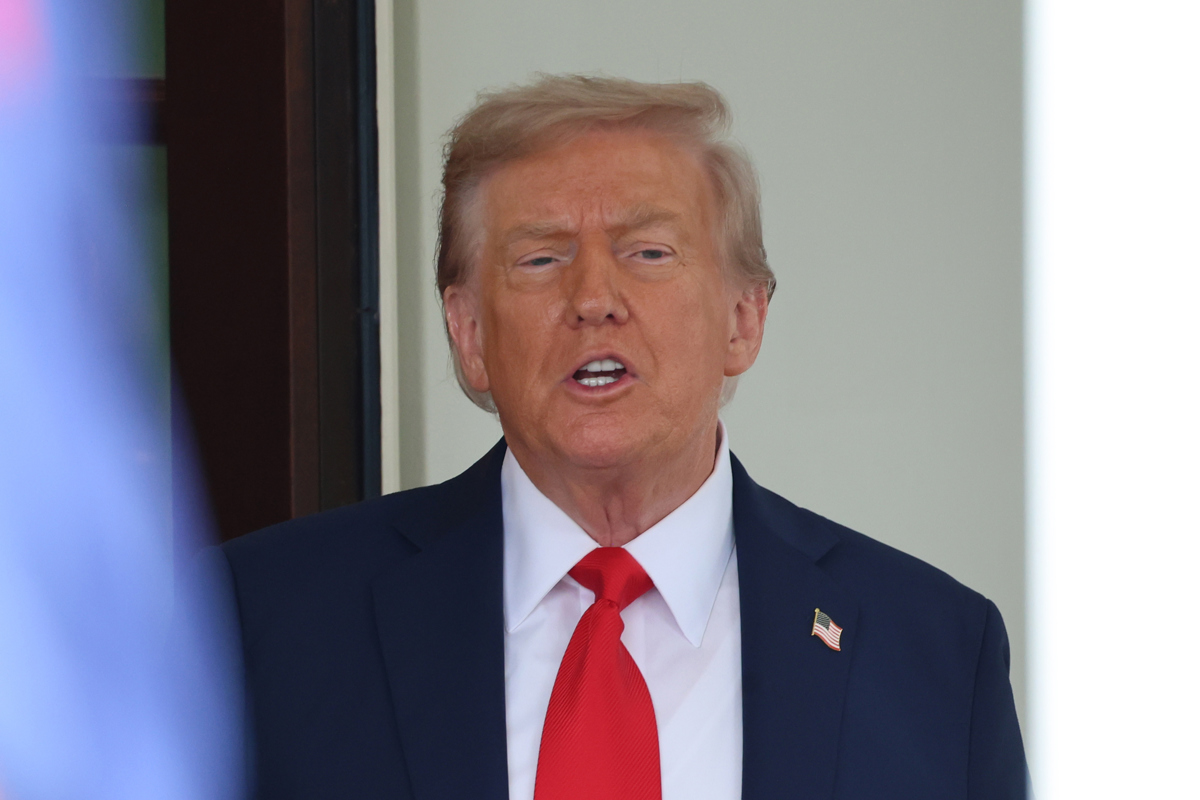 El presidente de Estados Unidos, Donald Trump. (Foto de Octavio Guzmán de la agencia EFE)