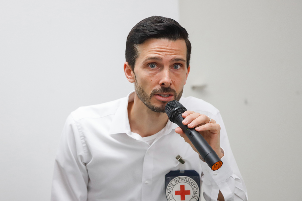 Jérémy Renaux, coordinador regional del programa de personas desaparecidas y sus familias del Comité Internacional de la Cruz Roja para México y América Central. (Foto de archivo de Isaac Esquivel de la agencia EFE)