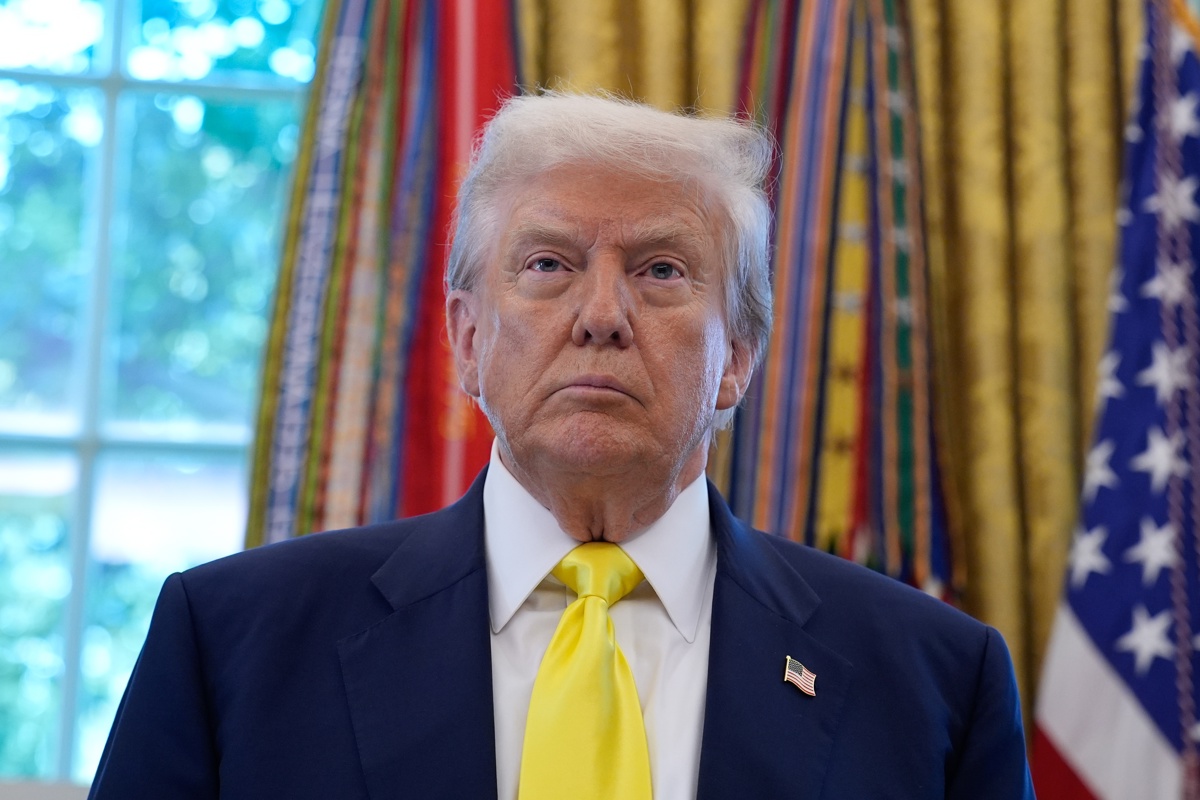 El presidente de EUA, Donald Trump. (Foto de archivo de Yuri Gripas/EFE)