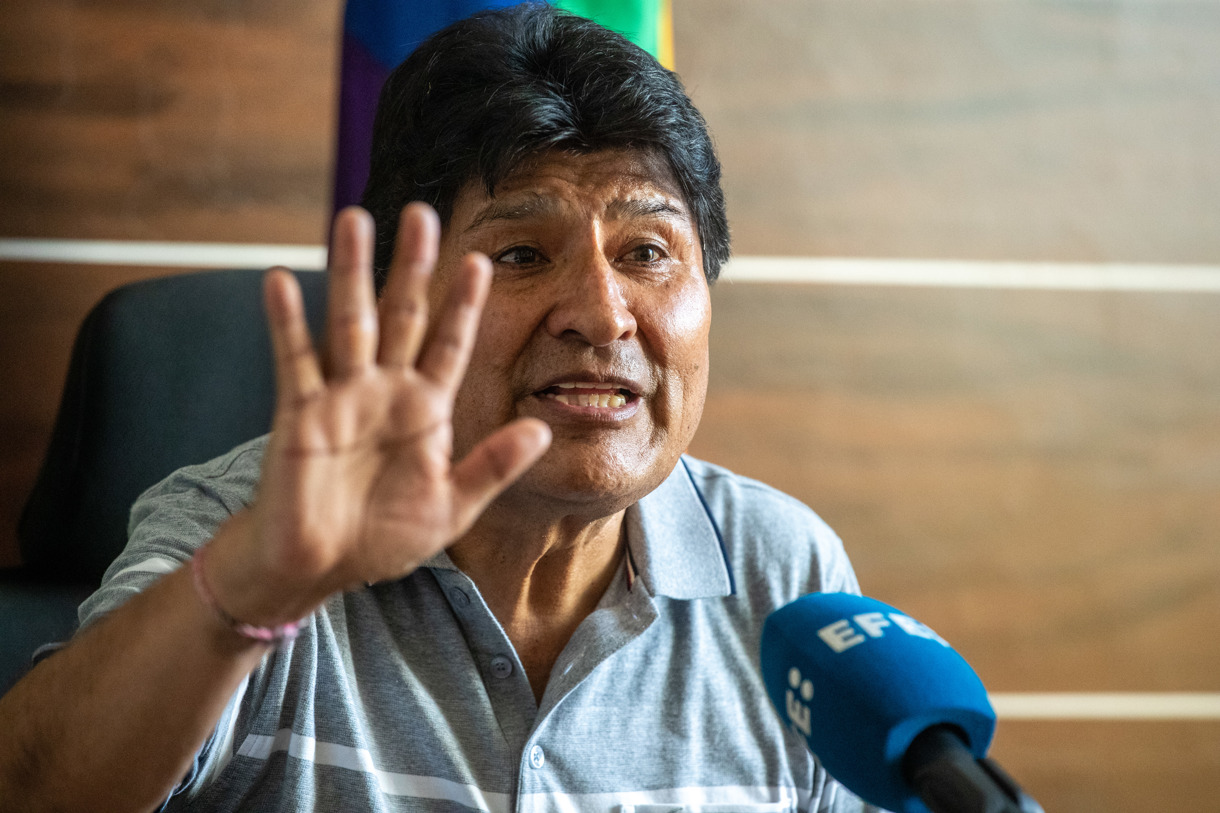 El expresidente de Bolivia Evo Morales. (Foto de archivo de Esteban Biba de la agencia EFE)