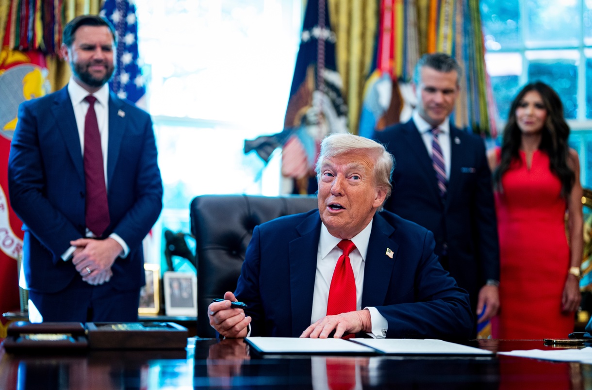 El presidente de Estados Unidos, Donald Trump. (Foto de Al Drago de la agencia EFE)