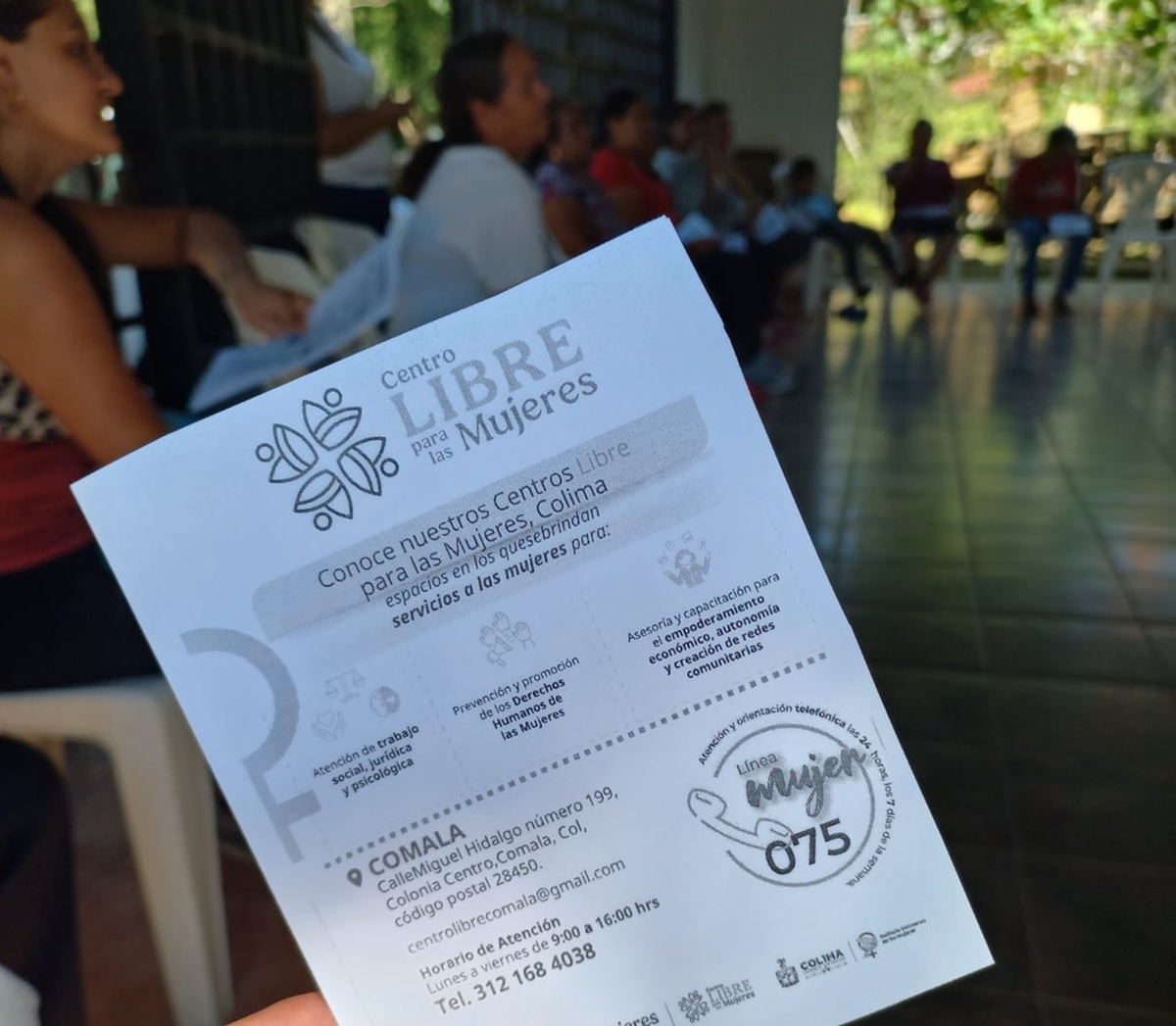 (Foto tomada de las redes sociales del Instituto Colimense de las Mujeres)