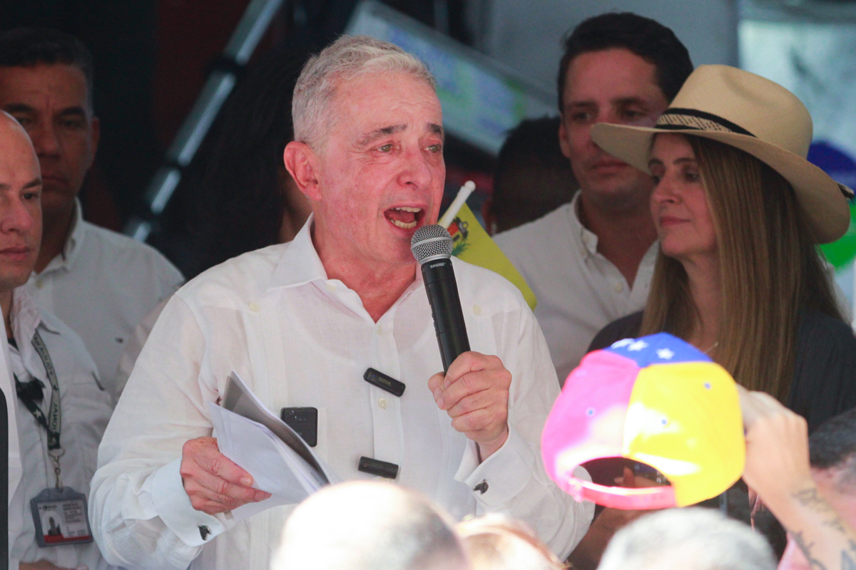 El expresidente de Colombia Álvaro Uribe (2002-2010). (Foto de archivo Mario Caicedo de la agencia EFE)