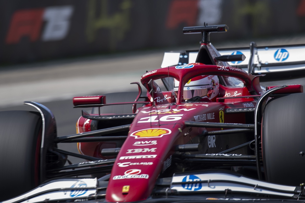 El piloto monegasco de Ferrari Charles Leclerc, durante el Gran Premio de Hungría de Fórmula 1. (Foto de Zoltan Balogh de la agencia EFE/EPA)