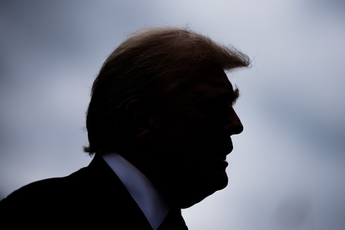 El presidente de Estados Unidos, Donald Trump. (Foto de Aaron Schwartz de la agencia EFE)