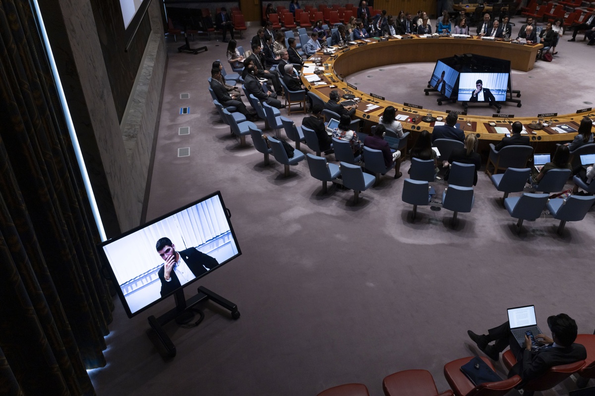 Una sesión del Consejo de Seguridad de la ONU en Nueva York (EUA). (Foto de archivo de Justin Lane de la agencia EFE/EPA)