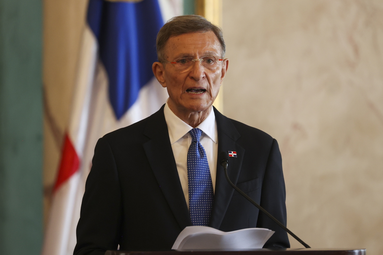 El canciller dominicano Roberto Álvarez. (Foto de archivo de Orlando Barría de la agencia EFE)