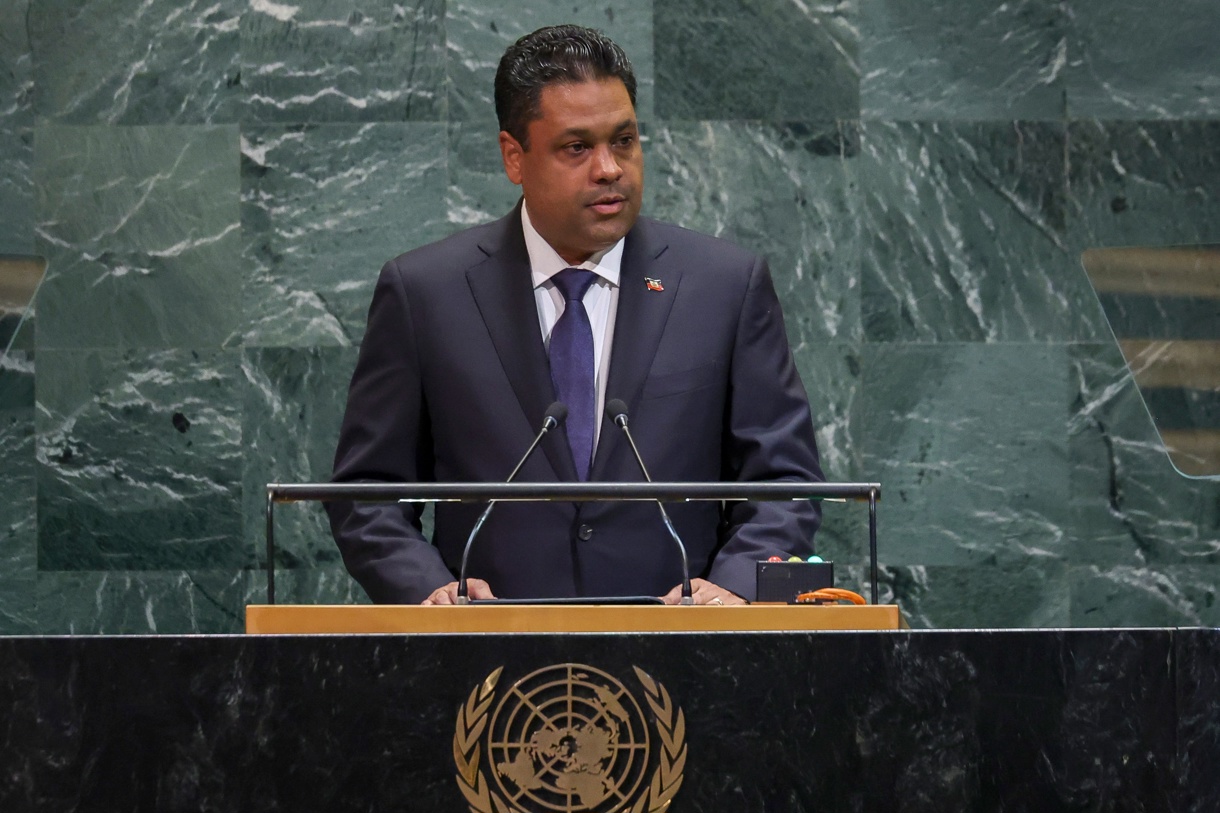 El presidente del Consejo Presidencial de Transición de Haití, Laurent Saint-Cyr. (Foto de archivo de Sarah Yenesel de la agencia EFE/EPA)