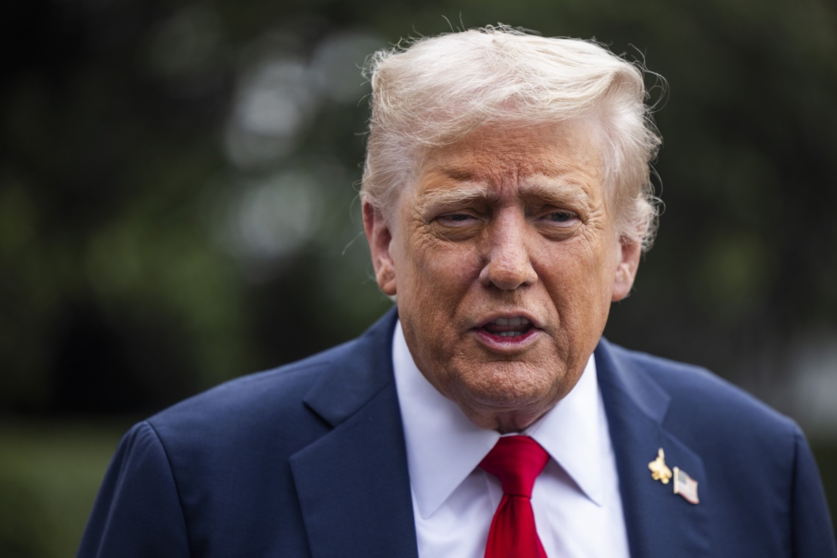 El presidente de Estados Unidos, Donald Trump. (Foto Jim Lo Scalzo de la agencia EFE)