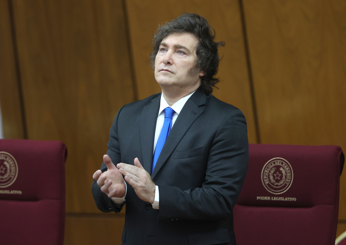 El presidente de Argentina, Javier Milei. (Foto de Juan Pablo Pino de la agencia EFE)