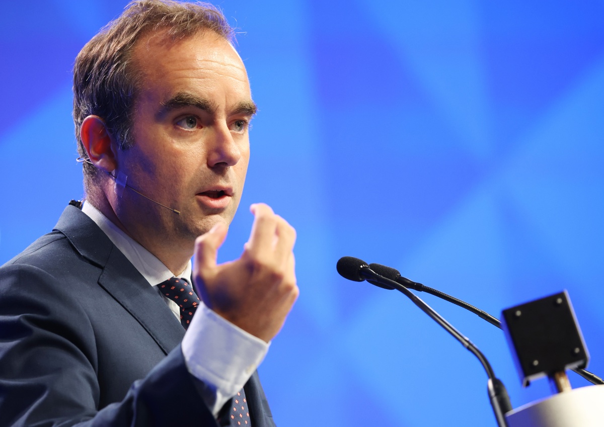Sebastien Lecornu nombrado este martes nuevo primer ministro de Francia. (Foto de How Hwee Young de la agencia EFE/EPA)