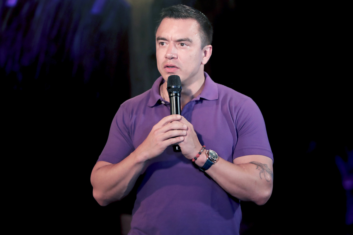 El presidente de Ecuador, Daniel Noboa. (Foto de archivo de Carlos Durán Araújo de la agencia EFE)