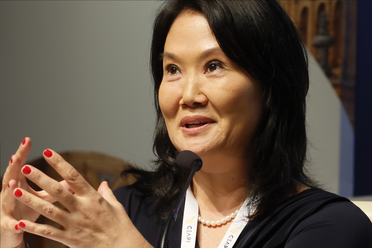 La líder de Fuerza Popular, Keiko Fujimori. (Foto de archivo de José Manuel Vidal de la agencia EFE)