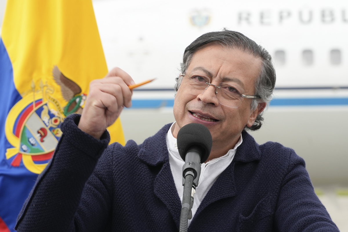 Fotografía cedida del presidente de Colombia, Gustavo Petro, en Bogotá (Colombia). ( EFE/ Presidencia de Colombia)