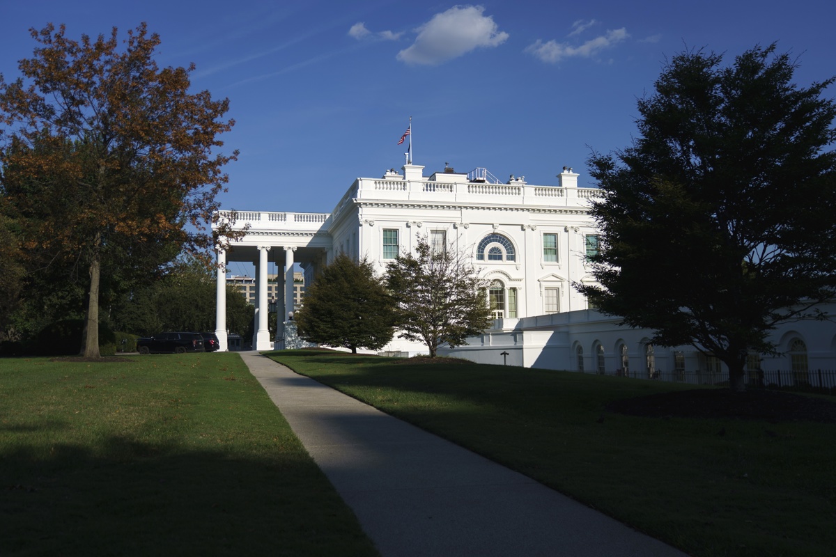 La Casa Blanca en Washington, DC, EUA, el 19 de septiembre de 2025. (Foto de Will Oliver de la agencia EFE/EPA)
