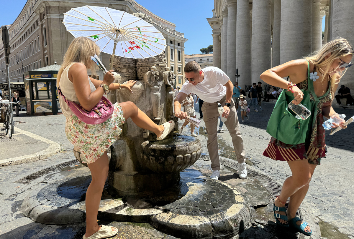 La ola de calor del verano de 2024 en Italia. (Foto de archivo de Daniel Cáceres de la agencia EFE)