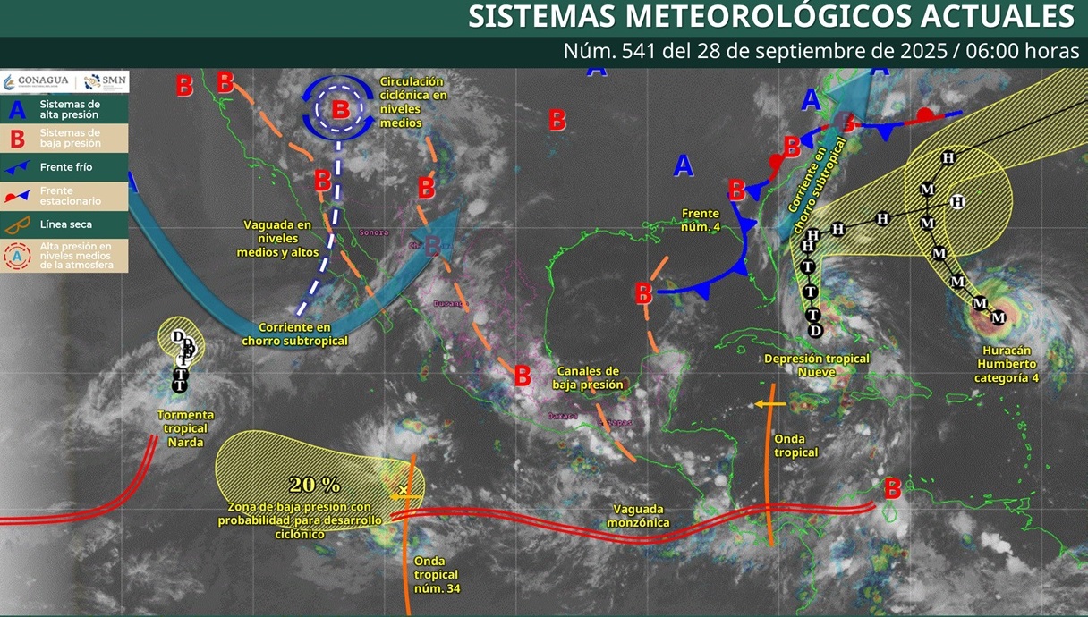 (Foto tomada de las redes sociales de la Comisión Nacional del Agua)