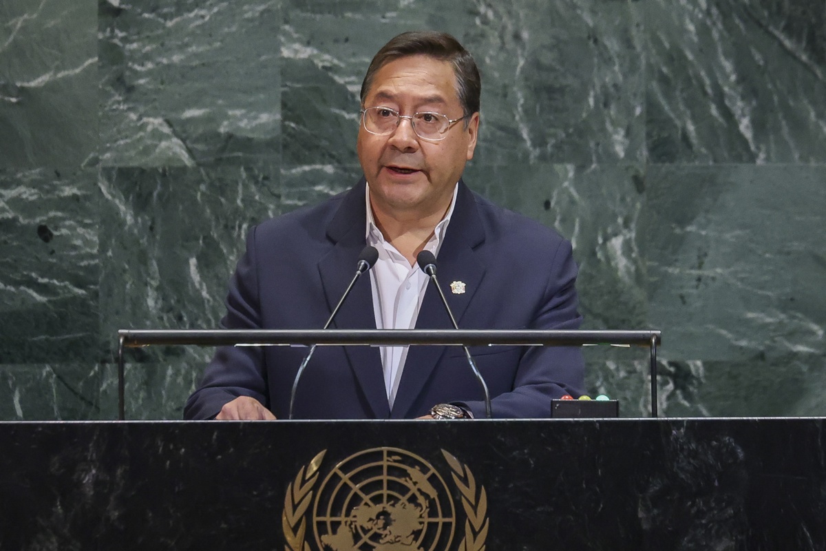 El presidente de Bolivia Luis Arce. (Foto de archivo de Sarah Yenesel de la agencia EFE)