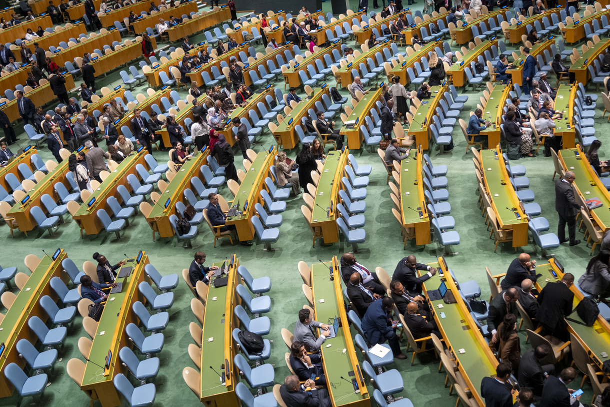 La Asamblea General de la Organización de las Naciones Unidas (ONU) en Nueva York (Estados Unidos). (Foto de archivo de Ángel Colmenares de la agencia EFE)
