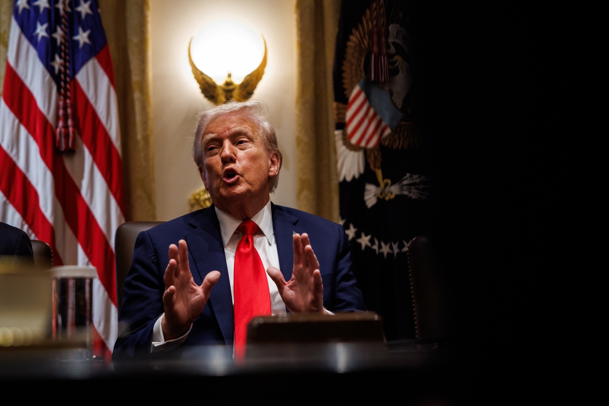 El presidente de EUA, Donald Trump. (Foto de Samuel Corum de la agencia EFE)