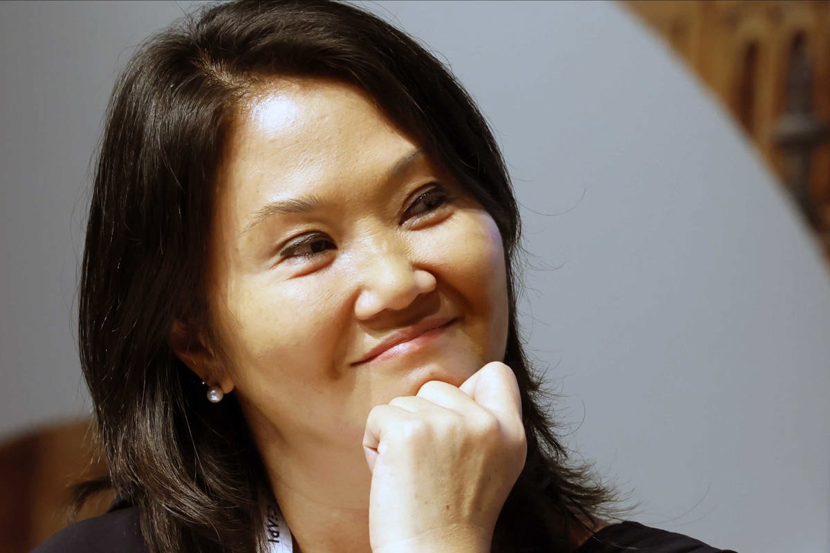 La líder de Fuerza Popular, Keiko Fujimori. (Foto de archivo de José Manuel Vidal de la agencia EFE)