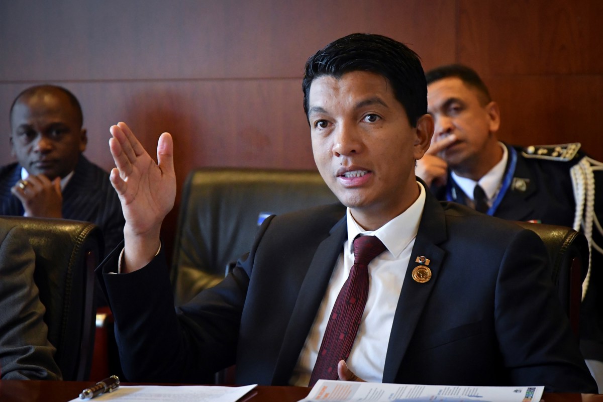 El presidente de Madagascar, Andry Rajoelina. (Foto de archivo de Str de la agencia EFE)