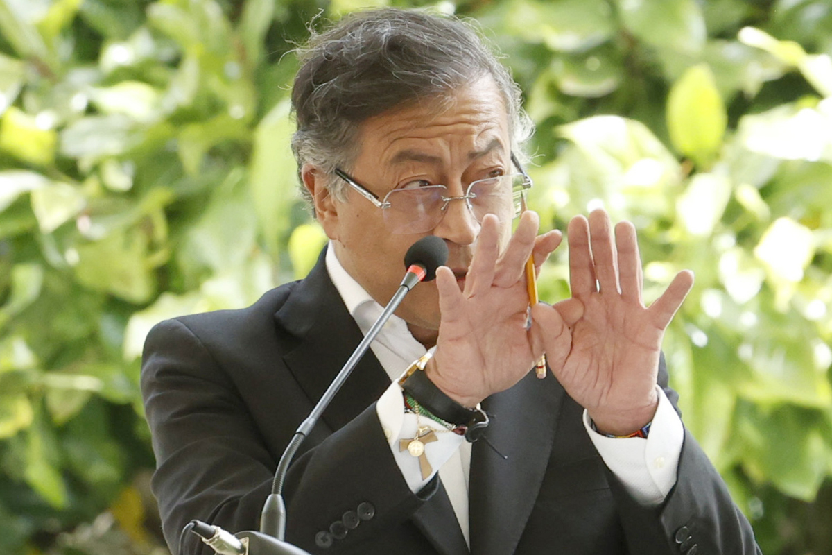 El presidente de Colombia, Gustavo Petro. (Foto de Mauricio Dueñas Castañeda de la agencia EFE)