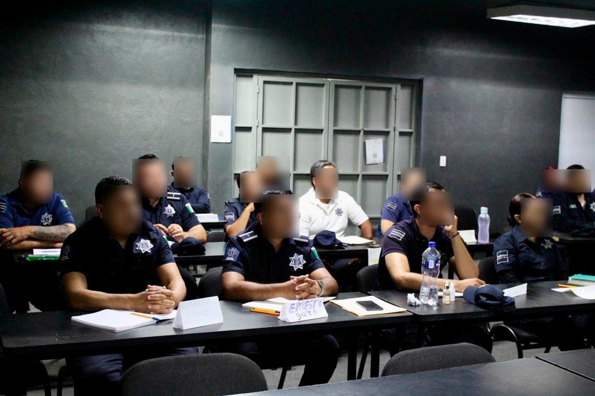 (Foto tomada de las redes sociales de la Secretaría de Seguridad Pública Colima)