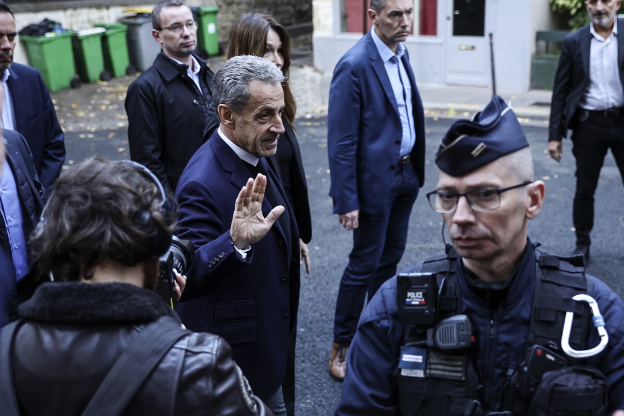 El expresidente francés Nicolas Sarkozy. (Foto de Teresa Suárez de la agencia EFE/EPA)
