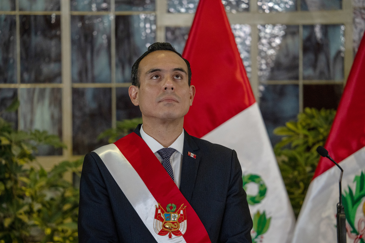 El presidente de Perú, José Jerí. (Foto de John Reyes Mejía de la agencia EFE)