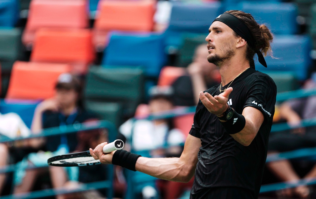 El tenista alemán Alexander Zverev. (Foto de archivo de Alex Plavevski de la agencia EFE)