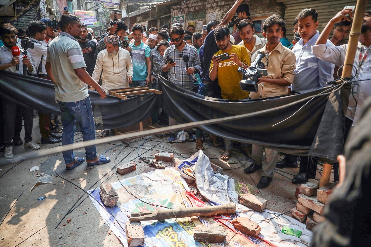 (Foto de Monirul Alam de la agencia EFE/EPA)