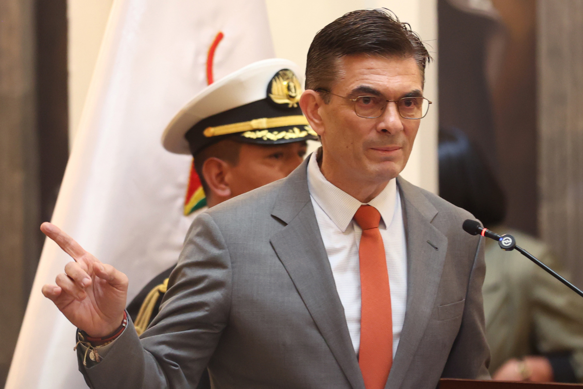 El presidente de Bolivia, Rodrigo Paz. (Foto de archivo de Luis Gandarillas de la agencia EFE)