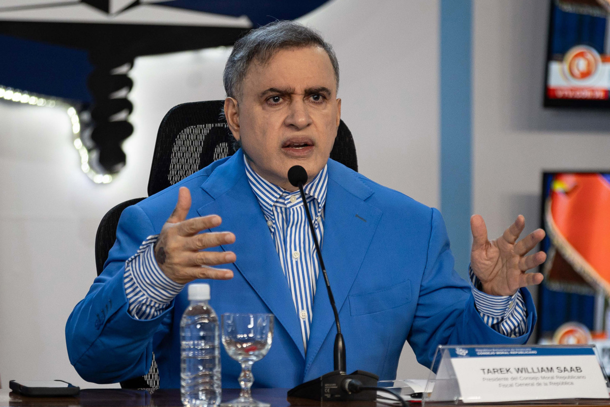 El fiscal general de Venezuela, Tarek William Saab. (Foto de archivo de Ronald Pena R de la agencia EFE)