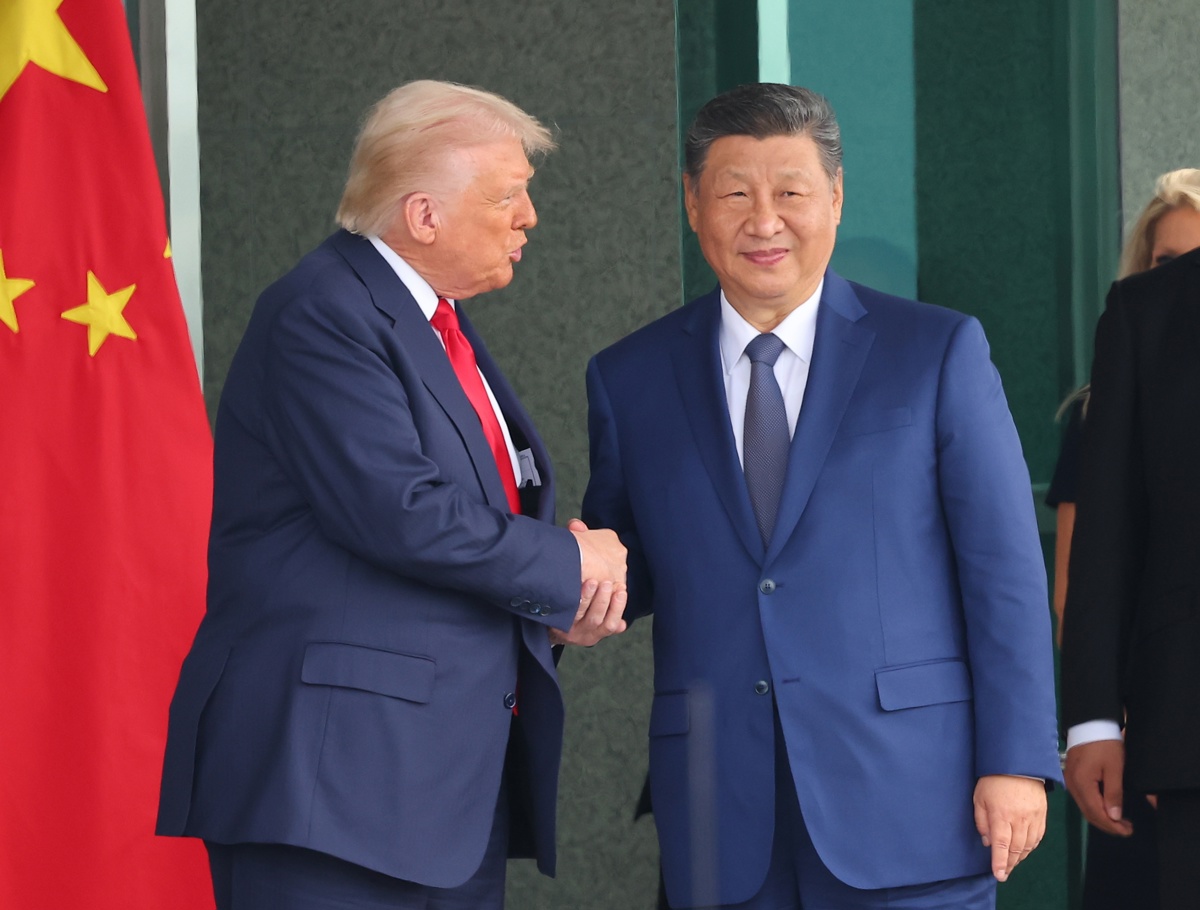Los presidentes Donald Trump y Xi Jinping. (Fotografía del 30 de octubre de 2025 sw Yonhap de la agencia EFE)