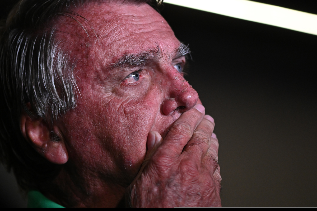 El expresidente de Brasil entre 2019 y 2022, Jair Bolsonaro, en Brasilia (Brasil). (Foto de archivo de Andre Borges de la agencia EFE)