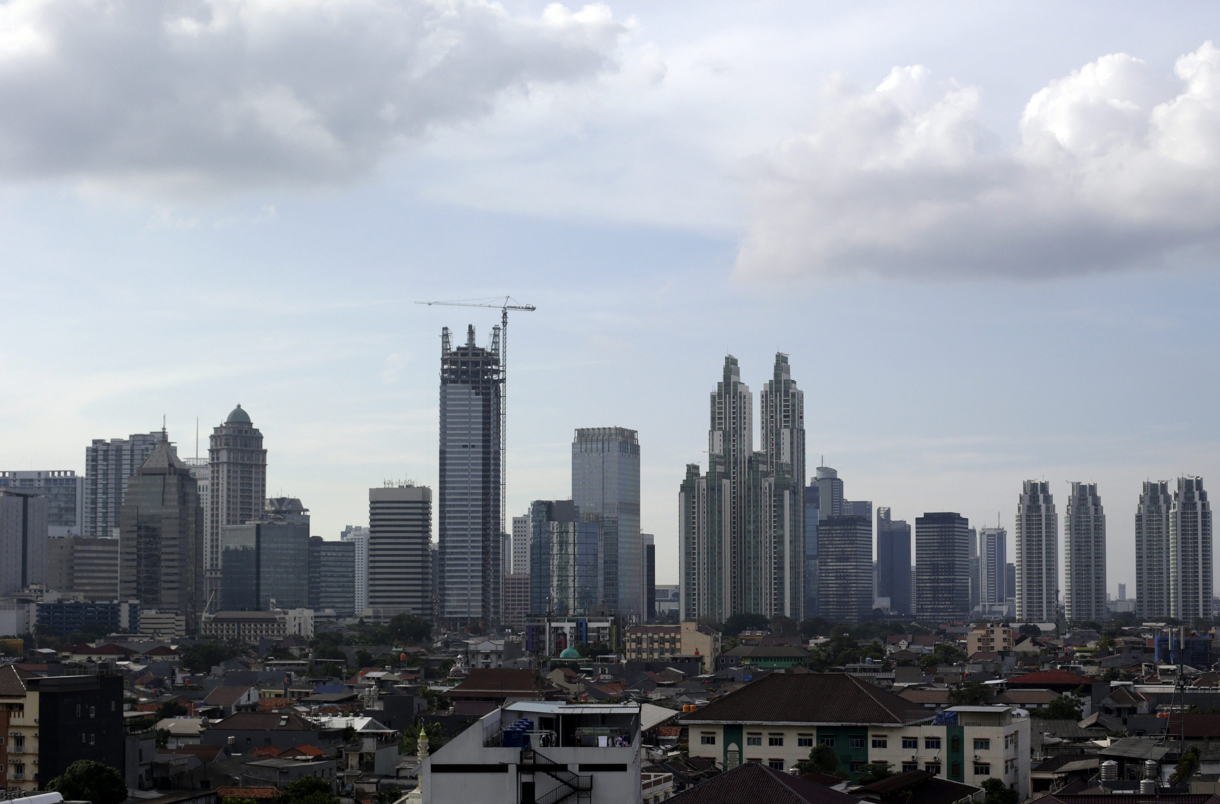 Paisaje urbano de Yakarta. (Foto de archivo de Mast Irham de la agencia EFE/EPA)
