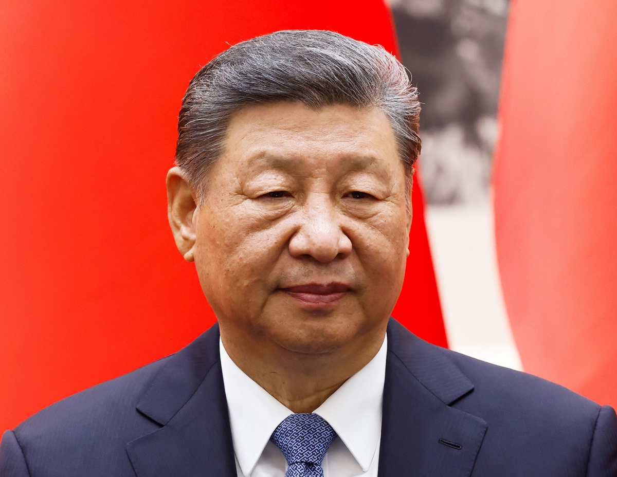 El presidente de China, Xi Jinping, durante un acto público en Pekín. (Foto de Maxim Shemetov de la agencia EFE/EPA)