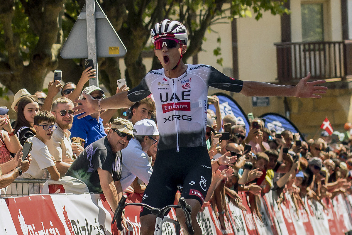 El mexicano Isaac del Toro, del equipo UAE Emirates. (Foto de archivo de Javier Zorrilla de la agencia EFE)