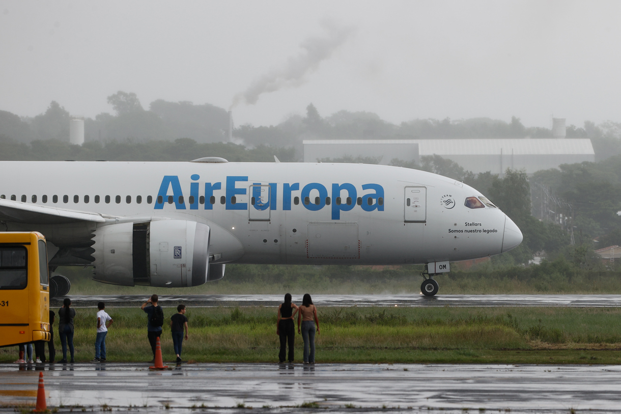 Un avión de Air Europa. (Foto de archivo de Juan Pablo Pino de la agencia EFE)
